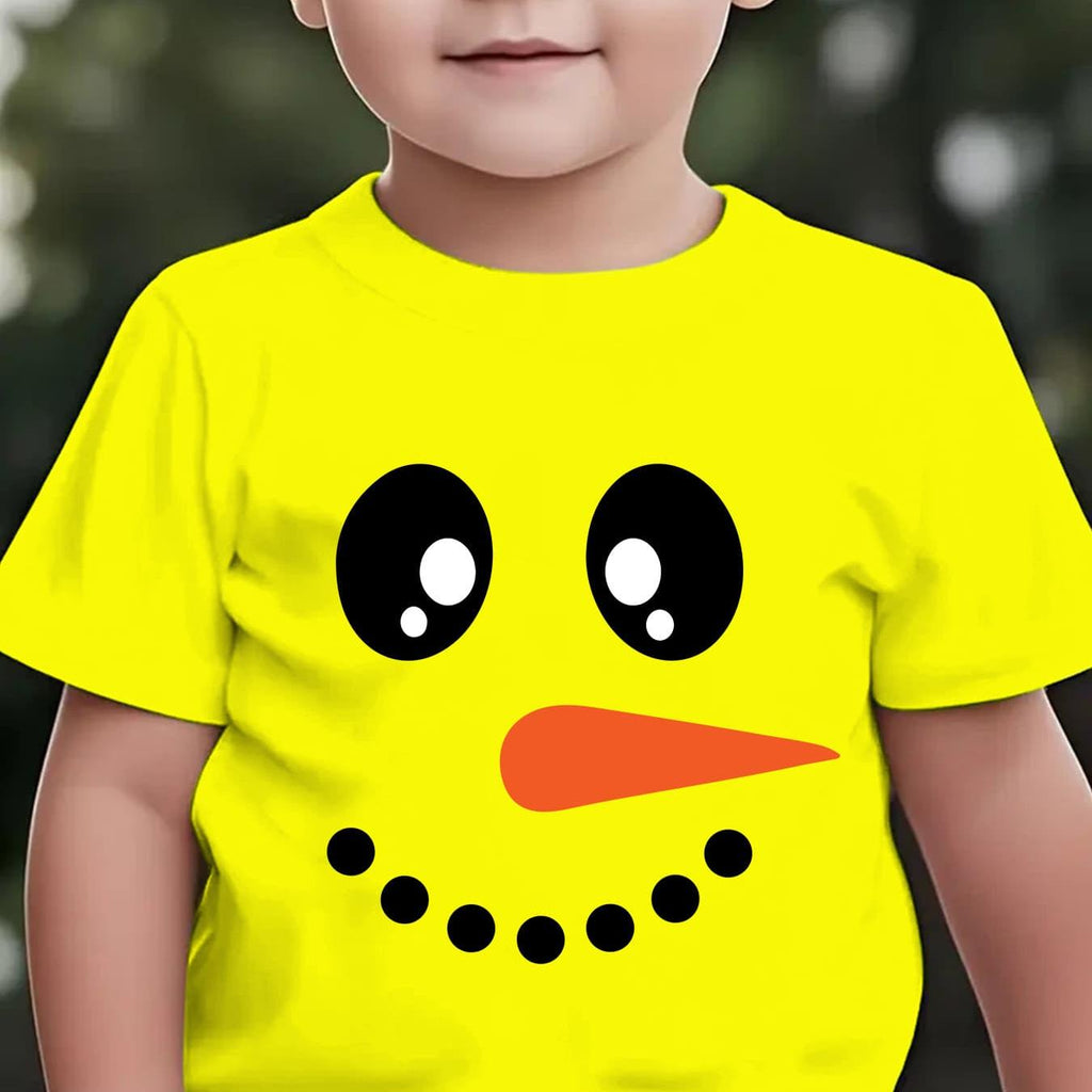 Tričko s potlačou – snehuliak