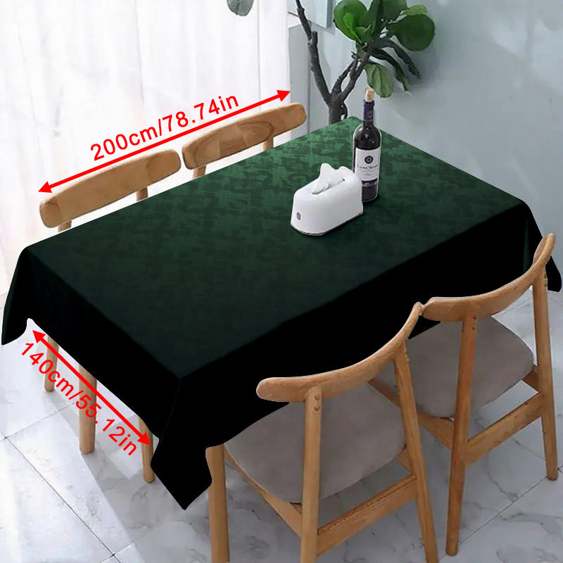 Obrus – tmavozelený