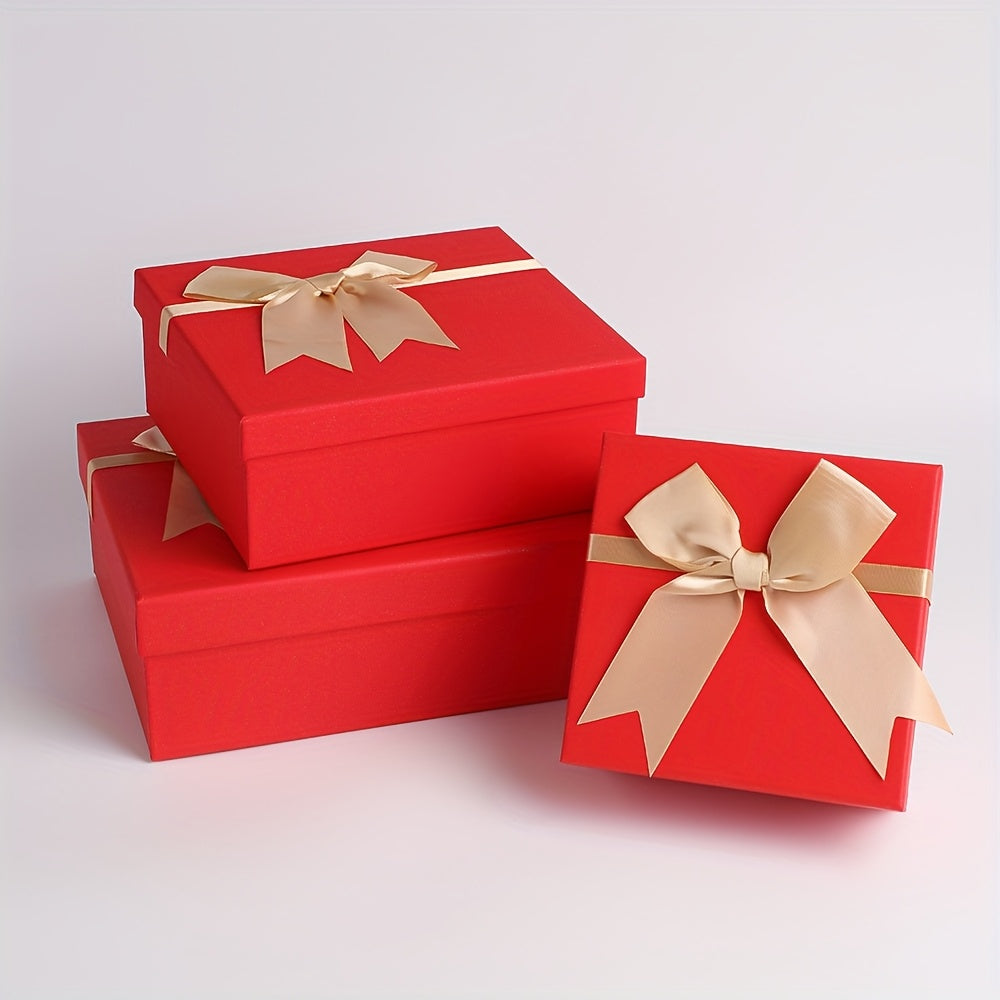 Darčekové krabice – červené a zlaté