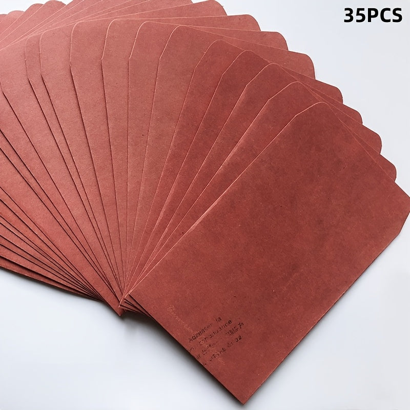 Vintage obálky – žlté a červené