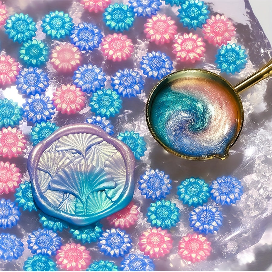 Vosk na pečatenie – mix farieb slnečníc