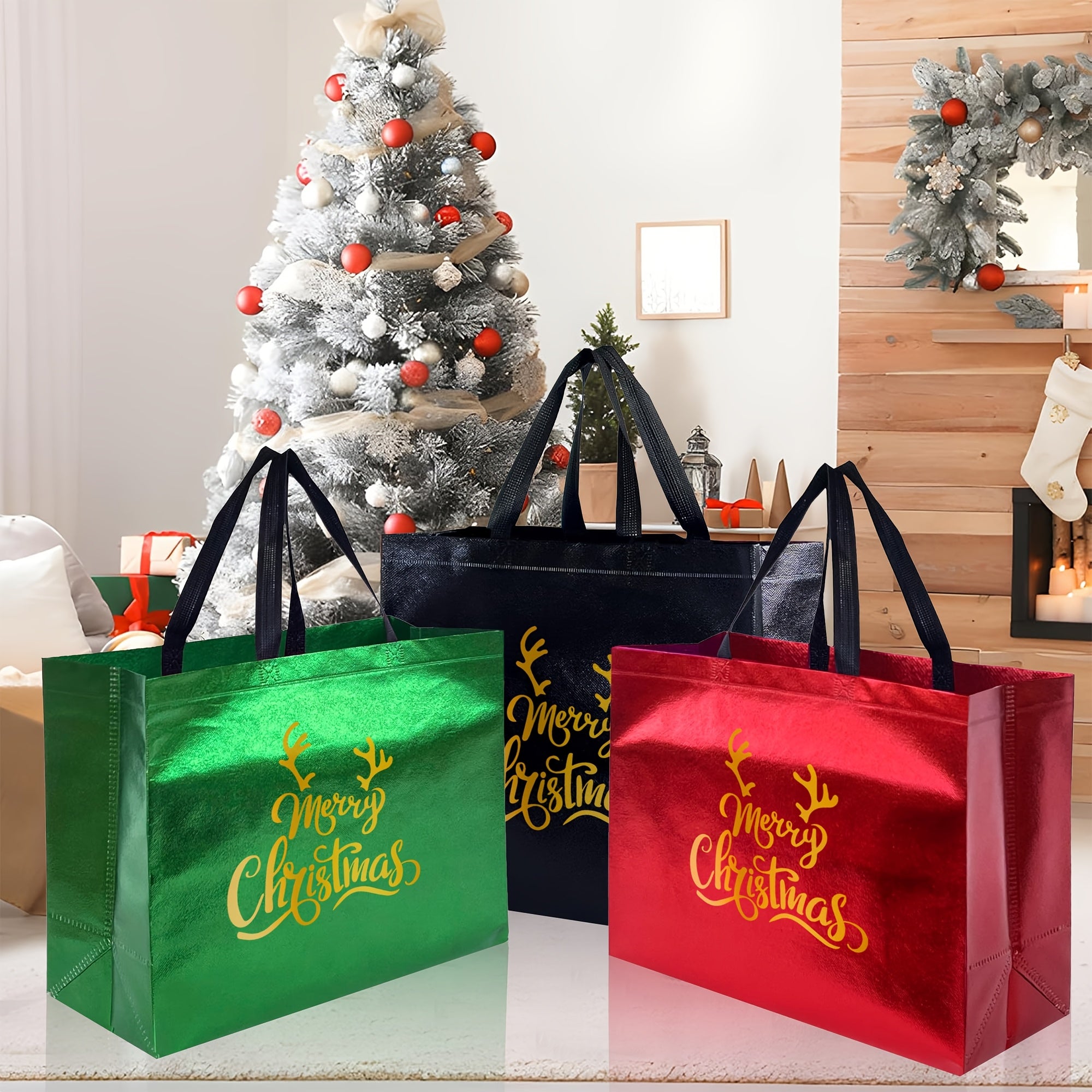 Vianočné darčekové tašky – veľké