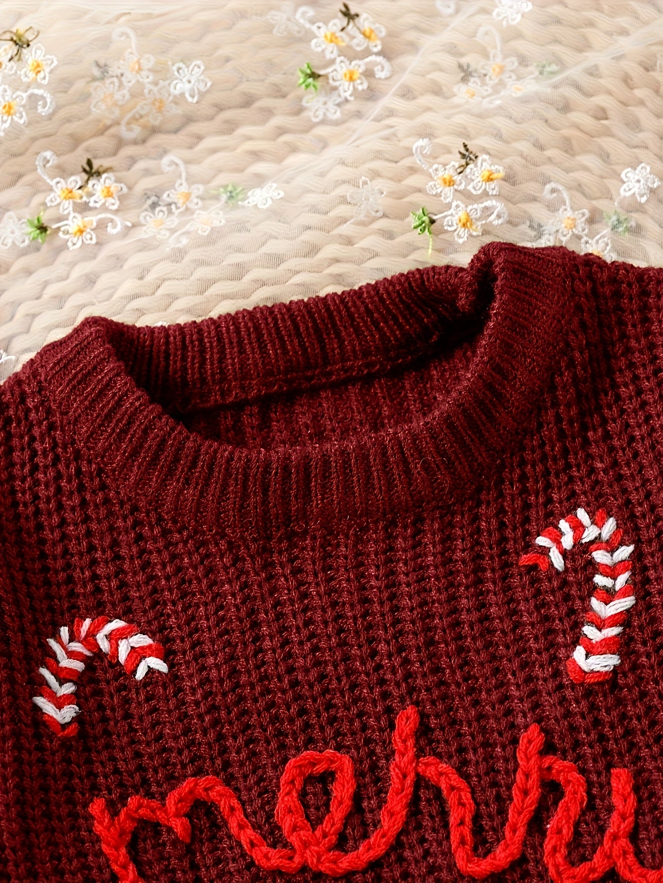 Detský sveter – farebný blok