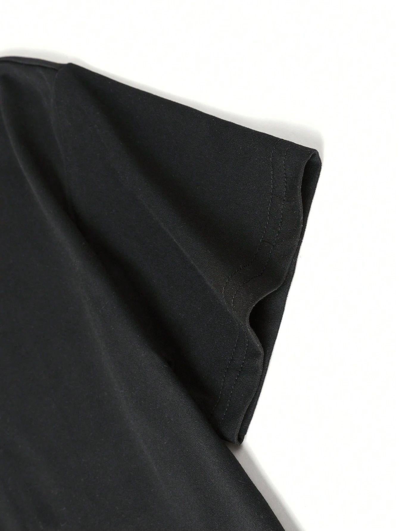 Detské Vianočné tričko – čierne