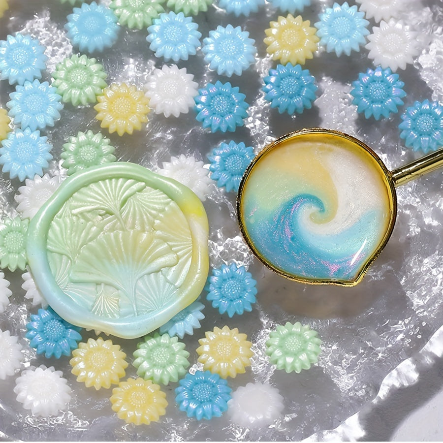 Vosk na pečatenie – mix farieb slnečníc