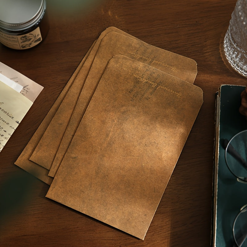 Vintage obálky – žlté a červené