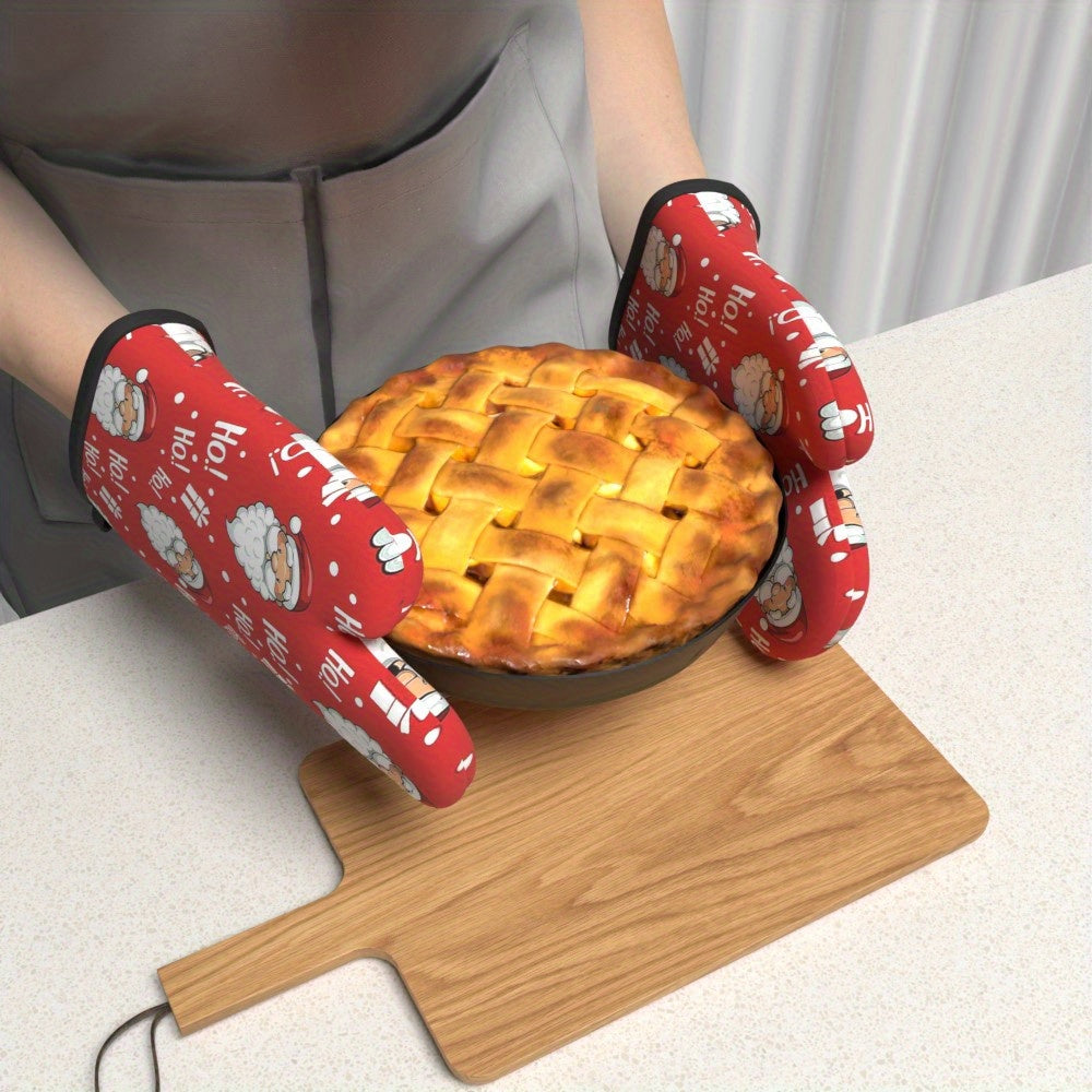 Rukavice do rúry – červené