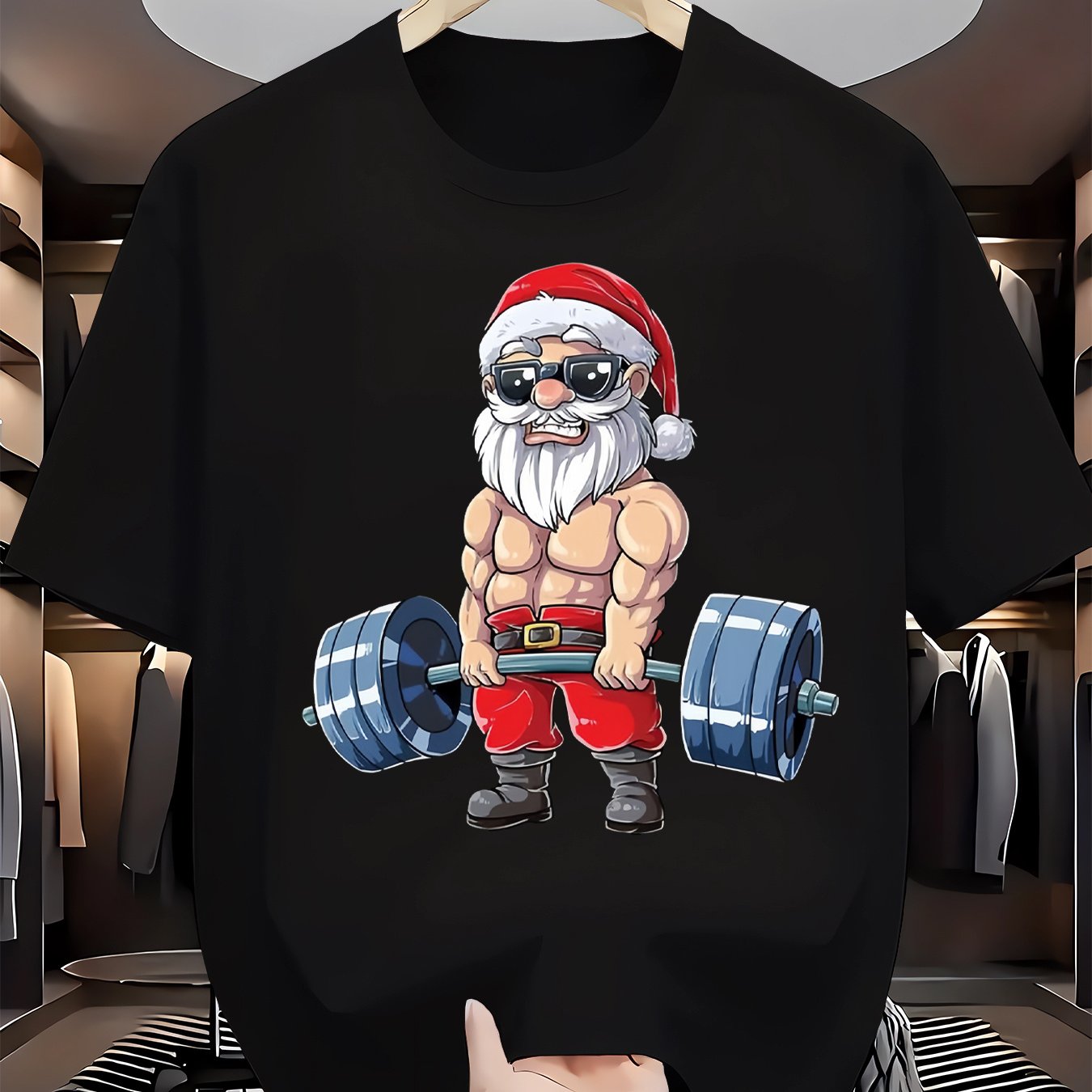 Tričko Santa Claus – vianočné