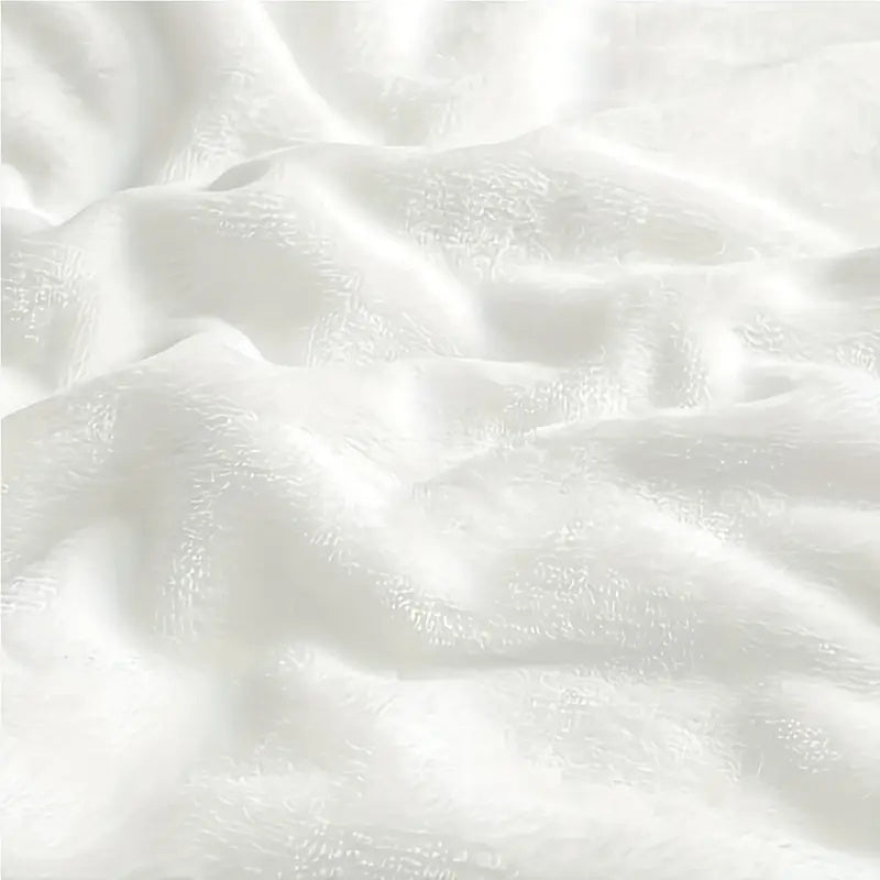 Vianočná deka – biela