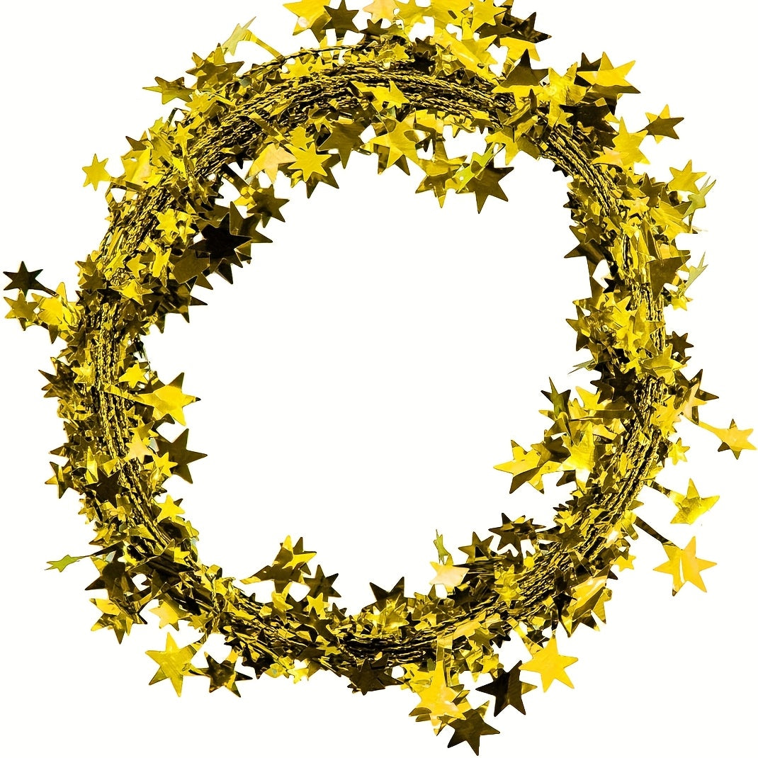 Vianočná girlanda – zlatá