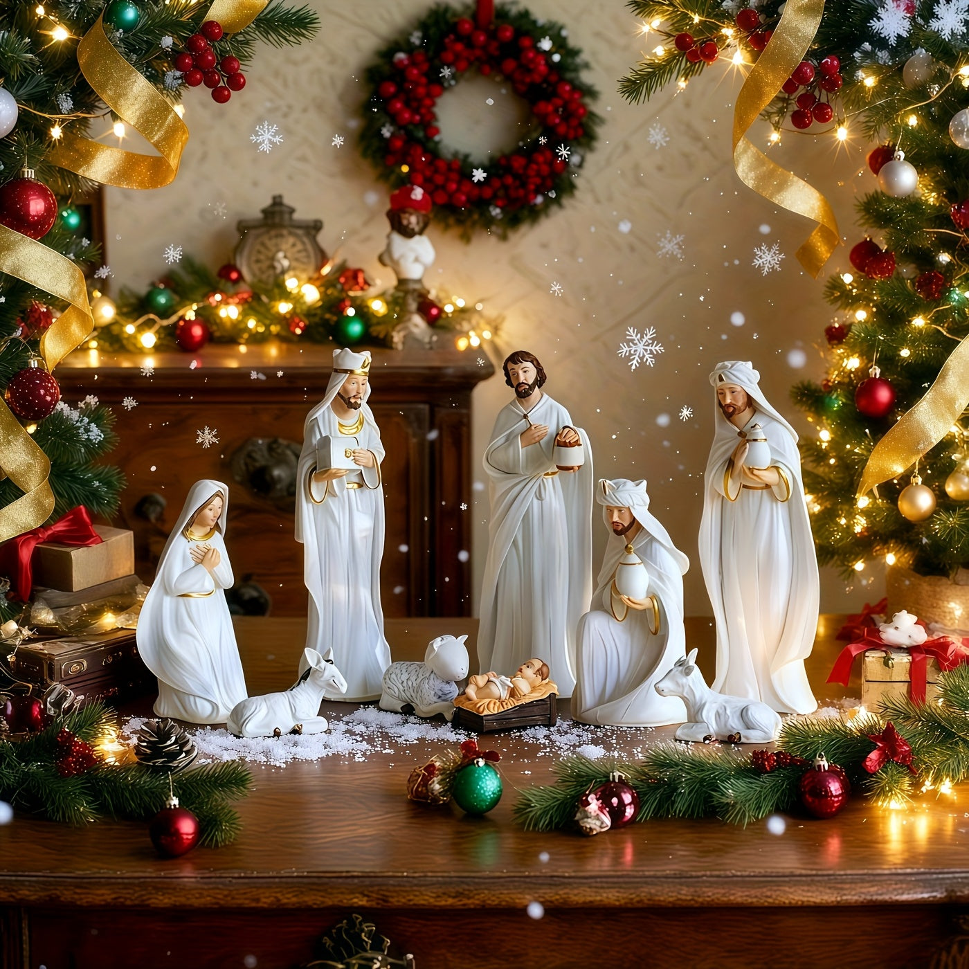 Vianočná scéna – sada 9 kusov