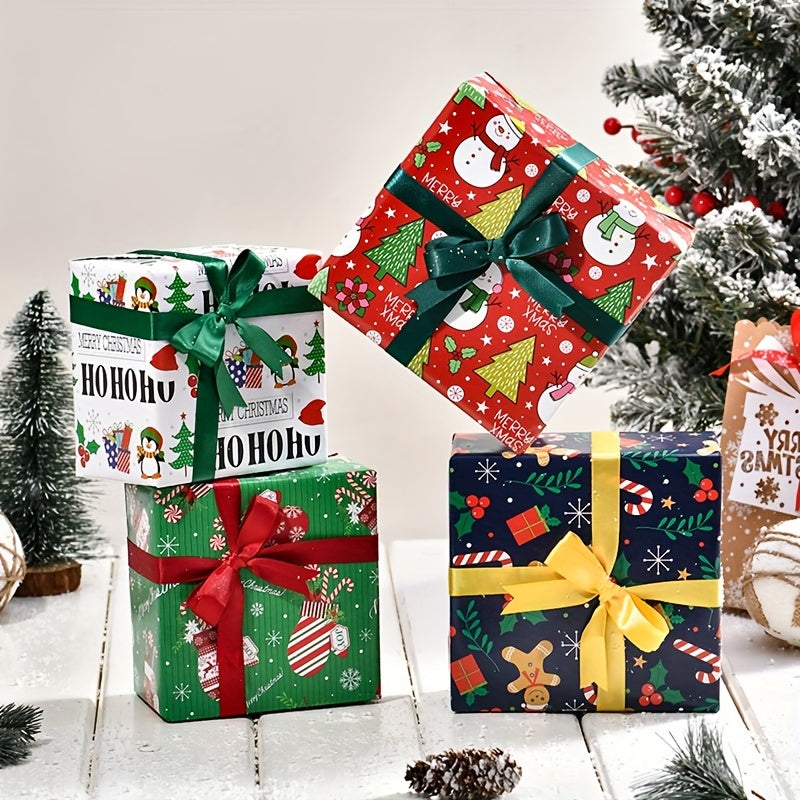 Vianočný baliaci papier – 8 ks