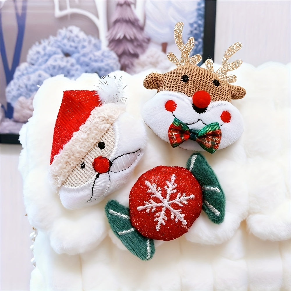 Vianočná kabelka – plyšová