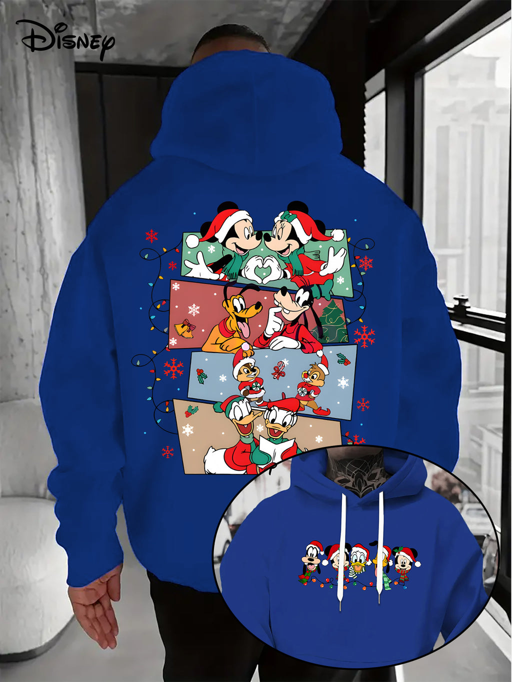 Mikina s kapucňou – Mickey a Minnie