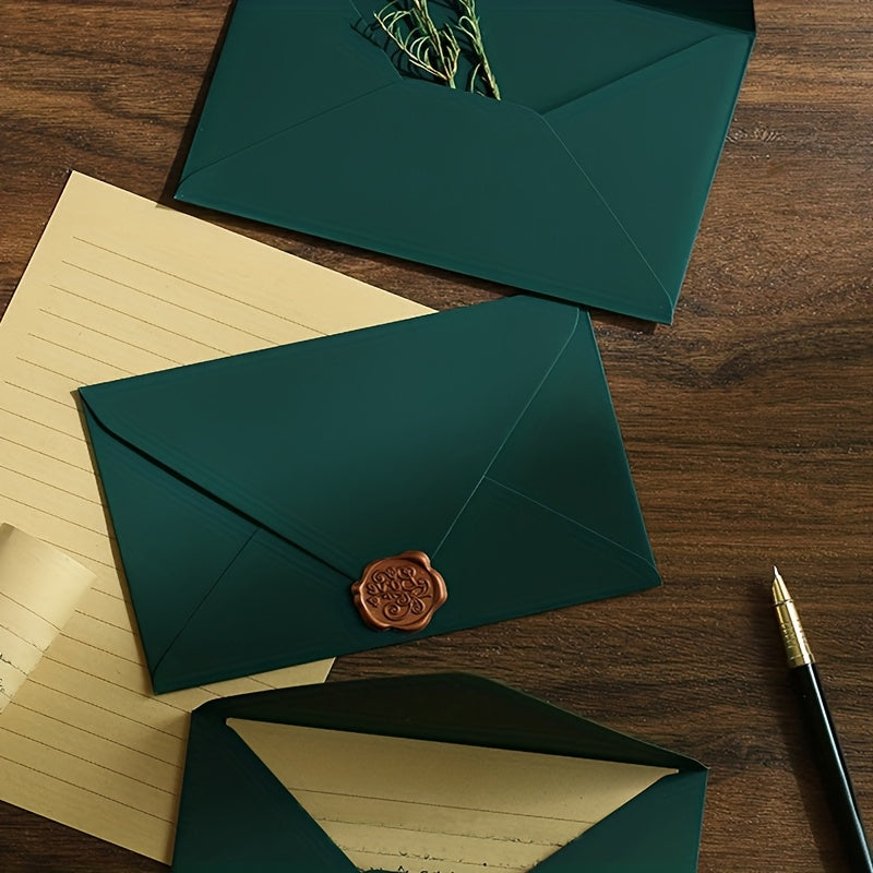 Sada obálok – tmavozelená