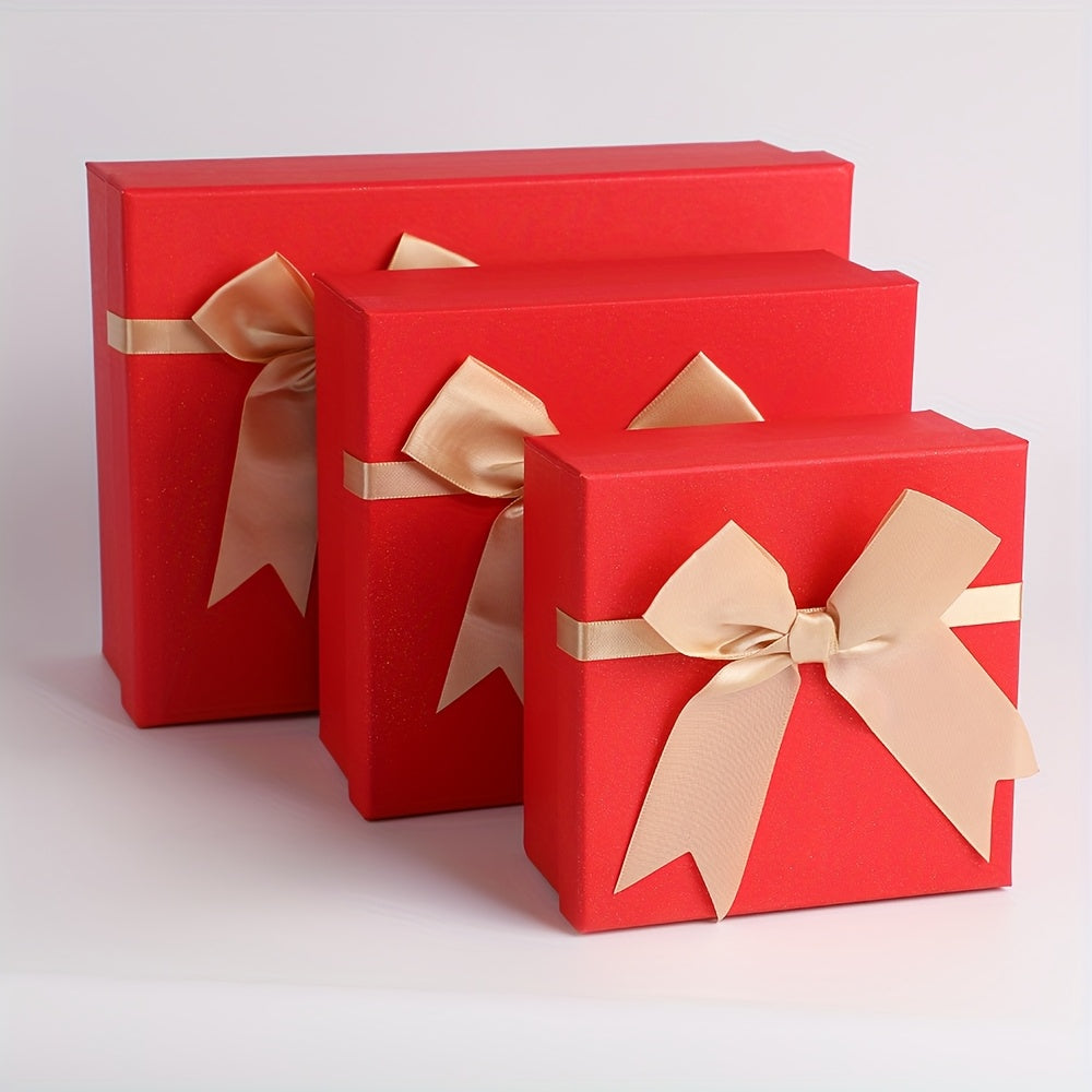 Darčekové krabice – červené a zlaté