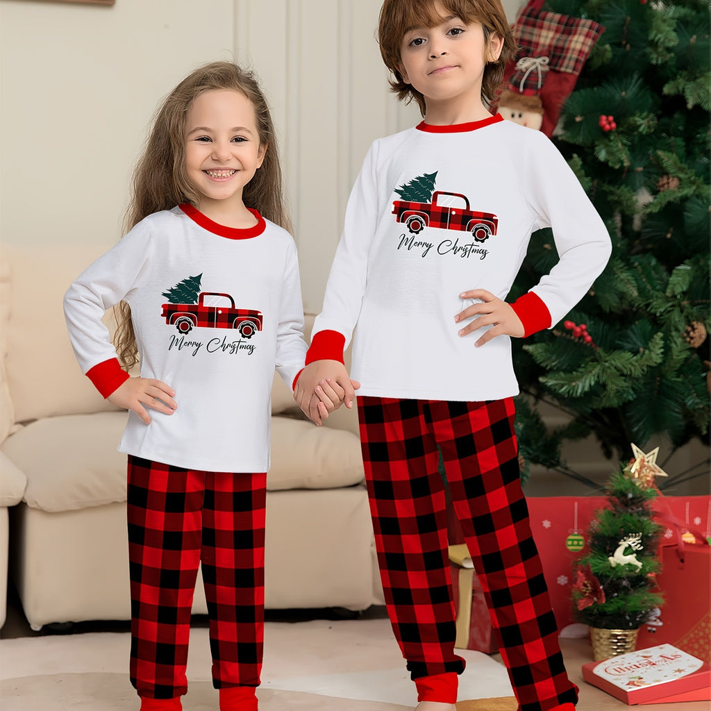 Vianočné pyžamo – zmes farieb