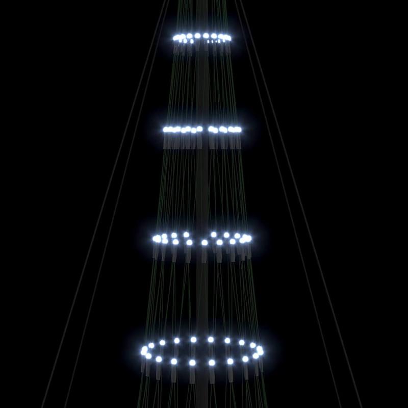 Vianočný stromček – studená biela