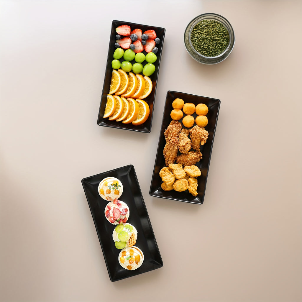 Podnos na ovocie – čierny zlatý