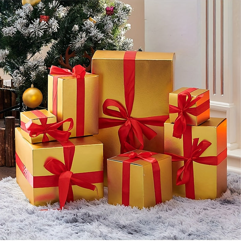 Darčeková krabička – červená a svetložltá