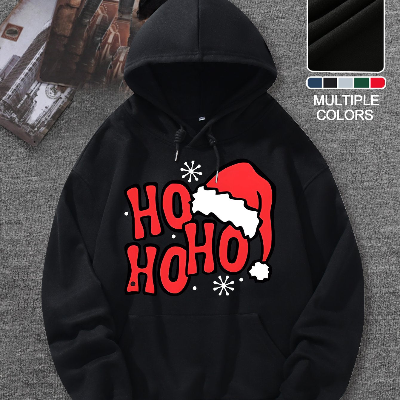 Mikina s kapucňou – Vianočné motívy