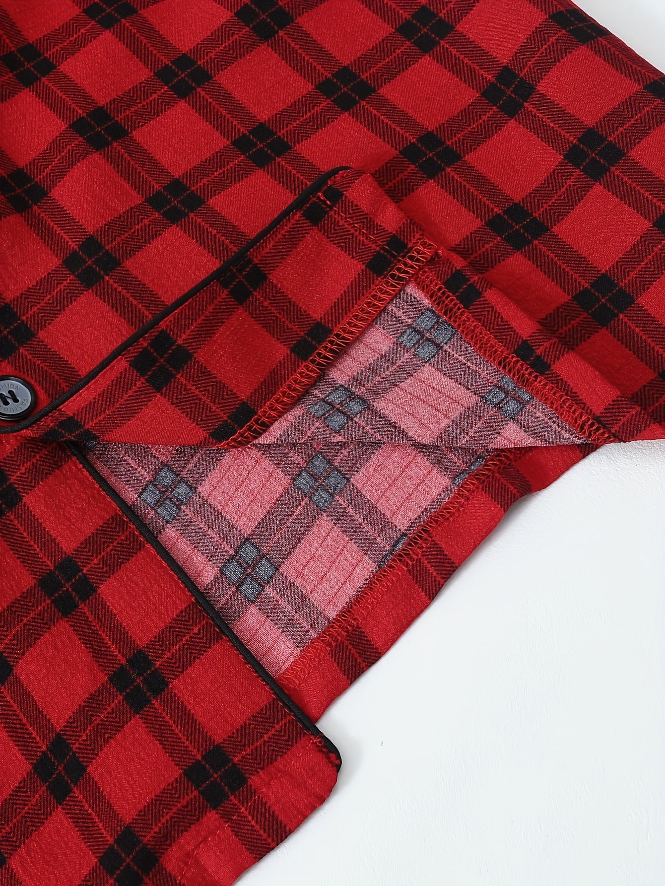 Pánske pyžamo – červené