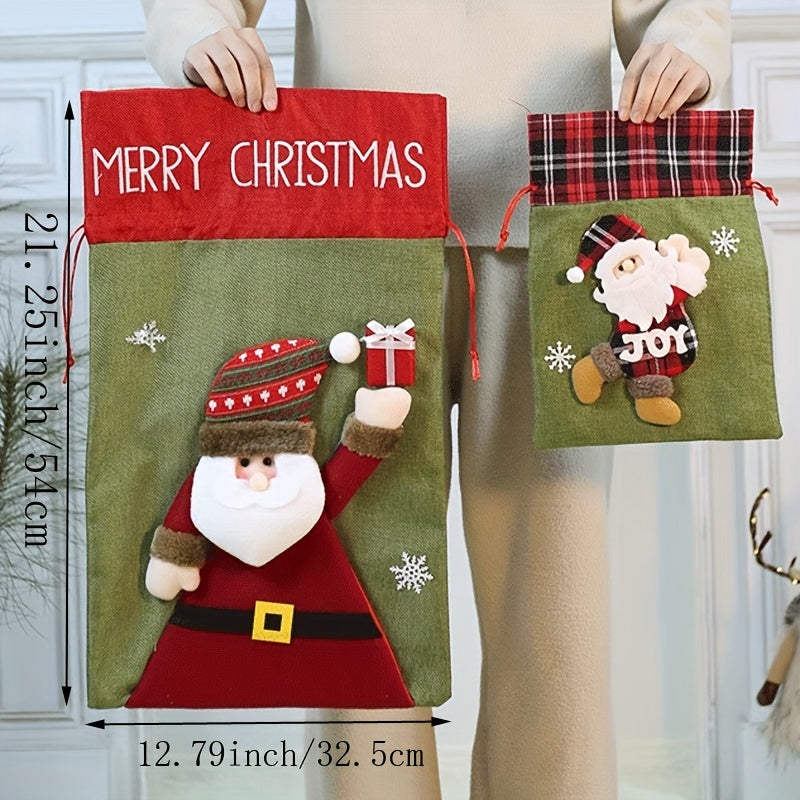 Vianočná taška – snehuliak