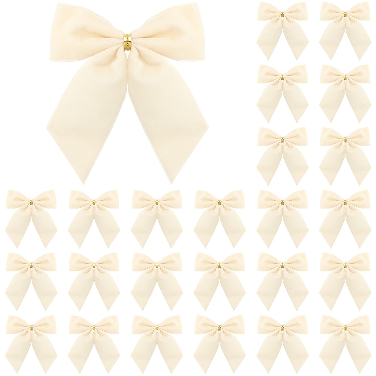 Vianočné mašle – burgundské