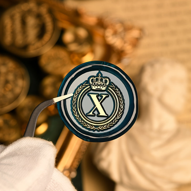 Pečiatka s korunou – abecedná séria