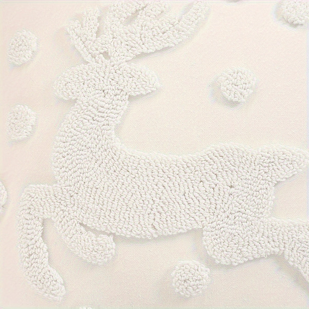 Vianočný sob – obliečka na vankúš