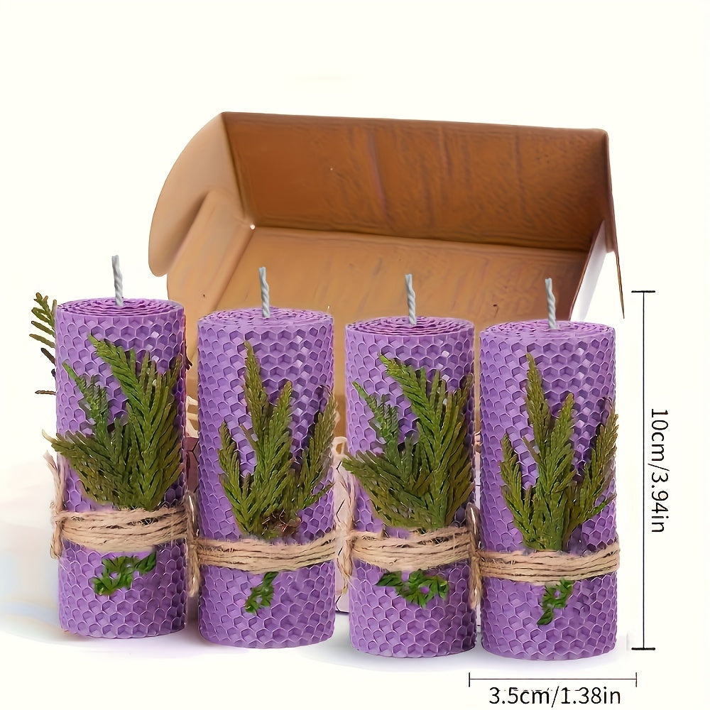 Sviečky z včelieho voska – farebné