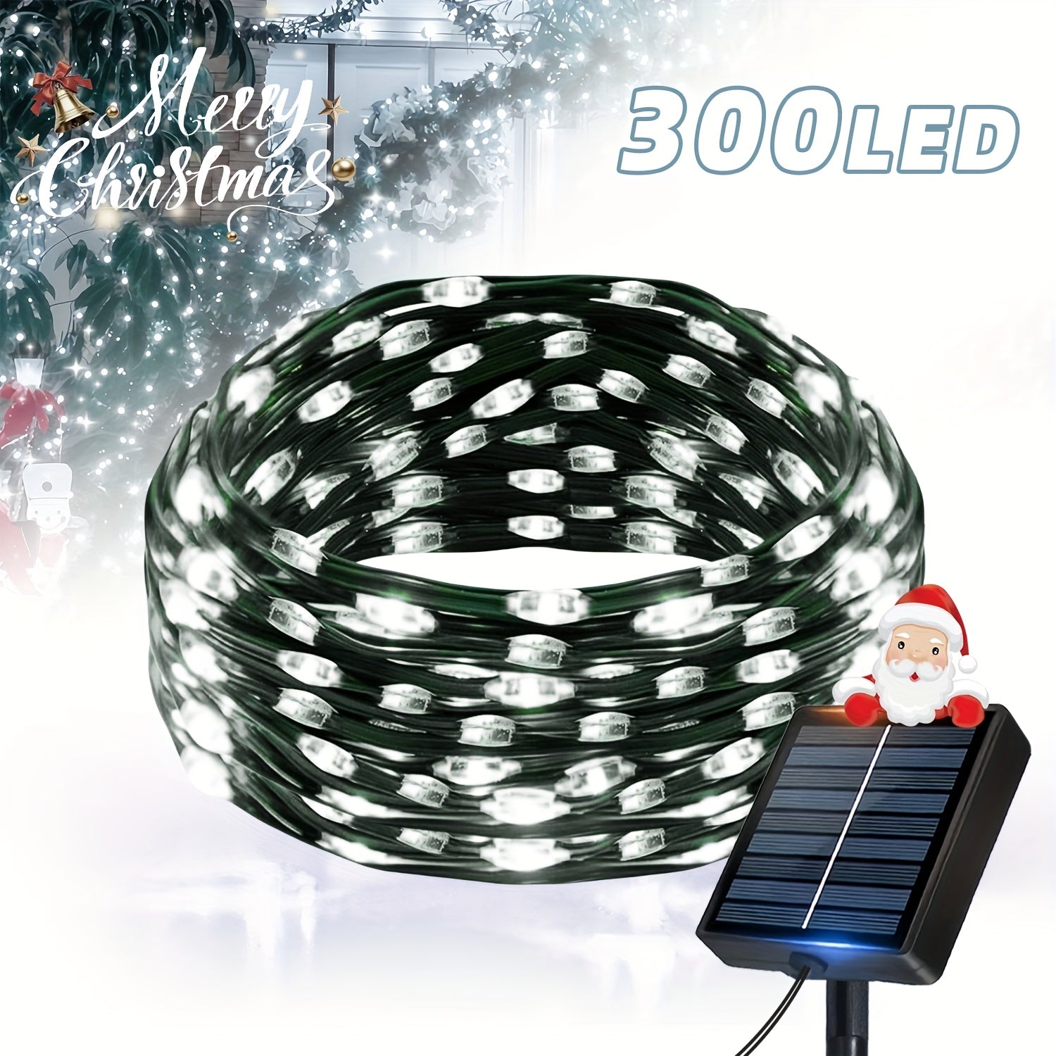 Solárne vonkajšie dekoratívne svetlo – 10/20/30m