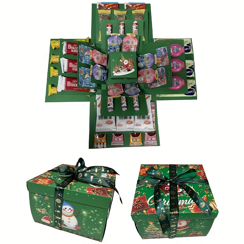 Darčeková krabica – červená a zelená