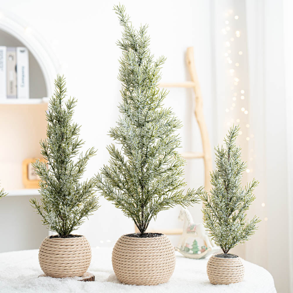 Mini umelý cédrový stromček