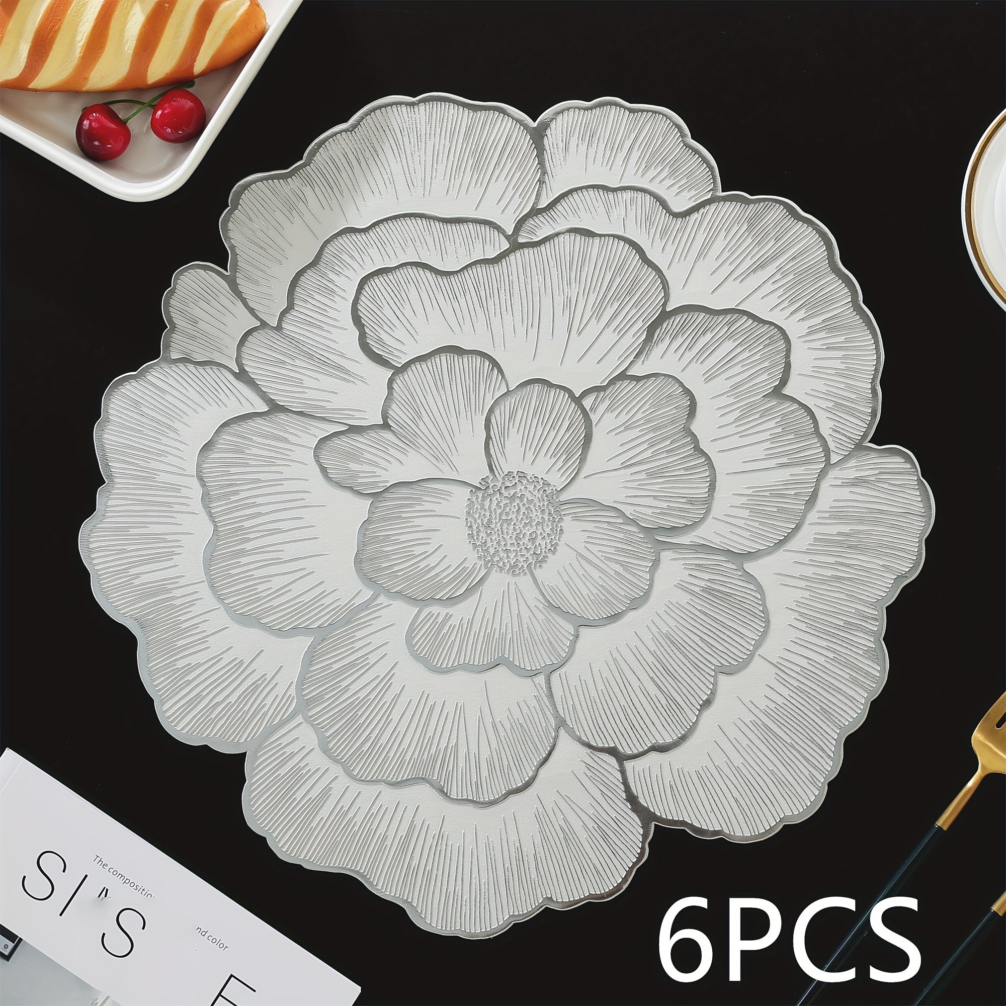 Podložky pod taniere – zlaté a strieborné