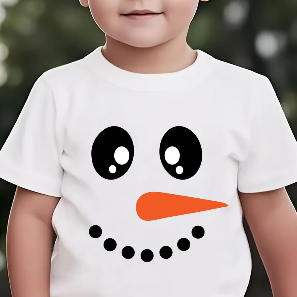 Tričko s potlačou – snehuliak