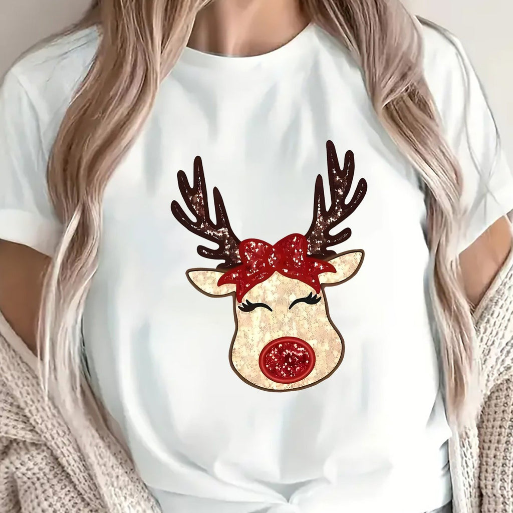 Vianočný tričko – biele