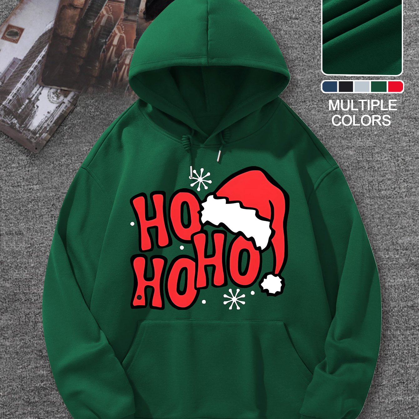 Mikina s kapucňou – Vianočné motívy