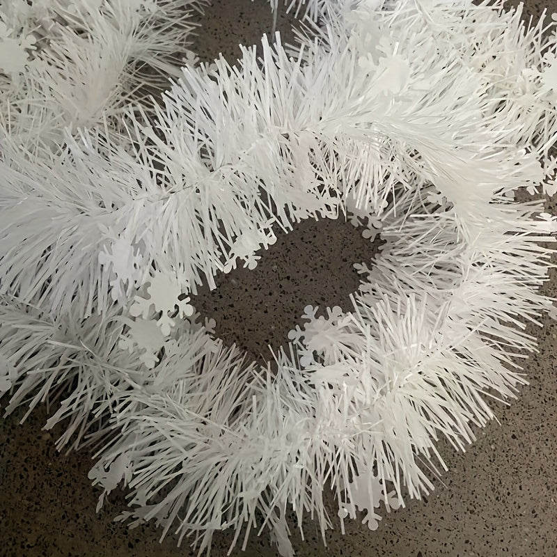 Fólia na vianočné dekorácie – biela