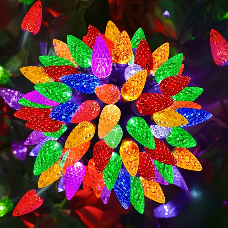 Vianočné svetielka – solárne