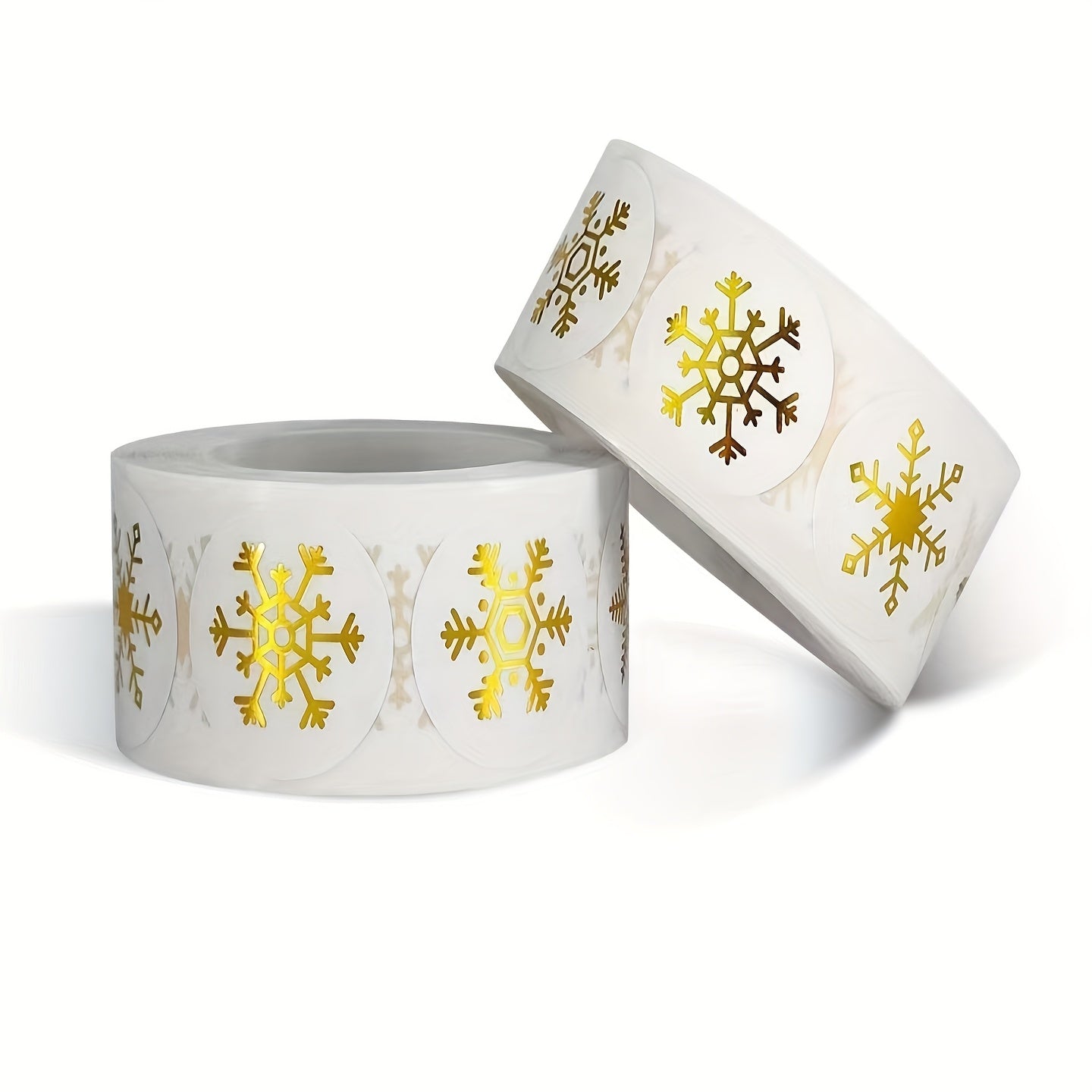 Samolepiace nálepky – snehové vločky