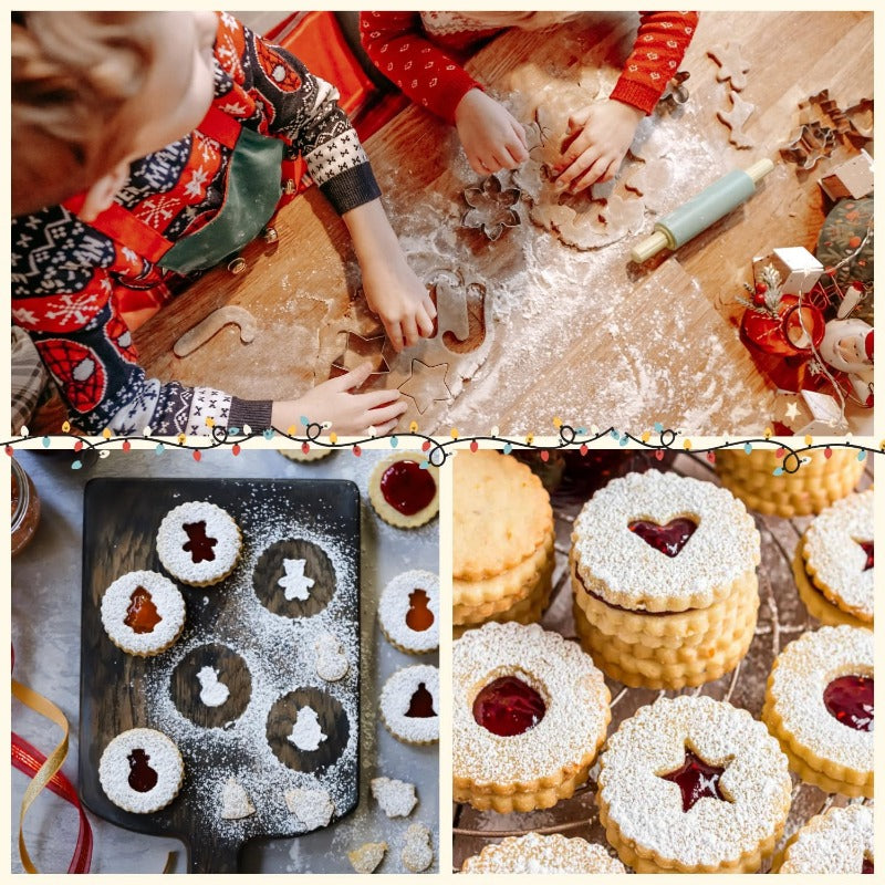 Vianočné formičky na sušienky – 12ks