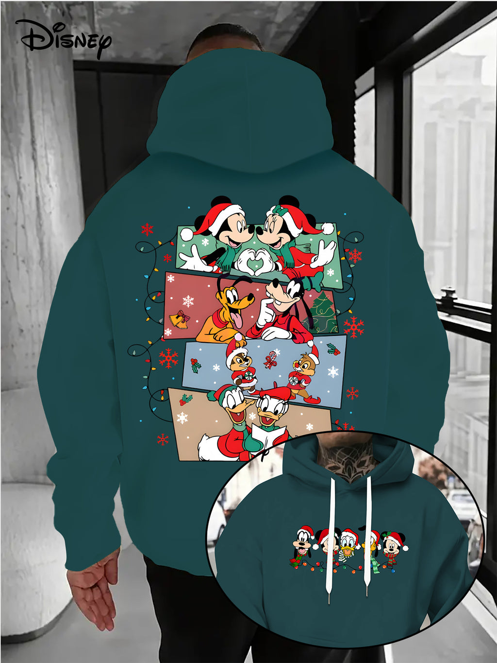 Mikina s kapucňou – Mickey a Minnie