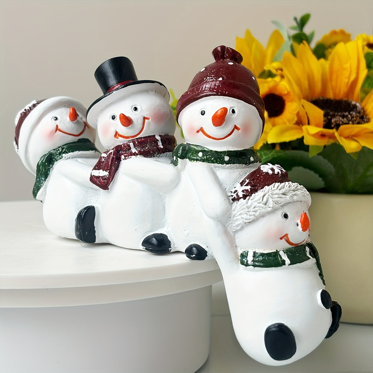 Socha snehuliaka – vianočná