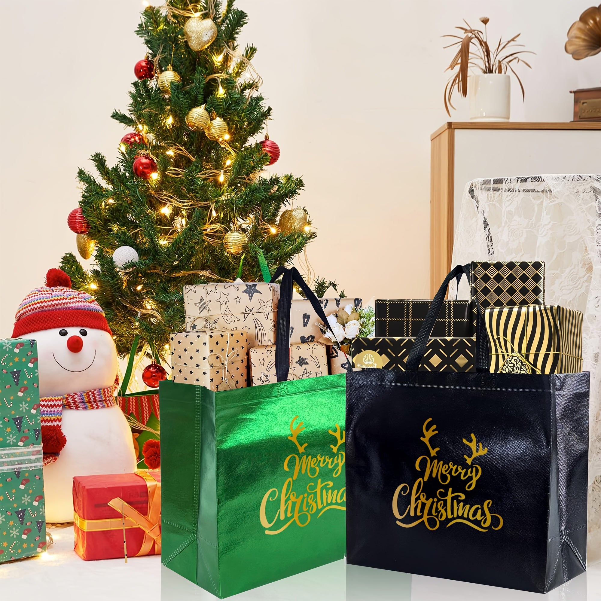Vianočné darčekové tašky – veľké