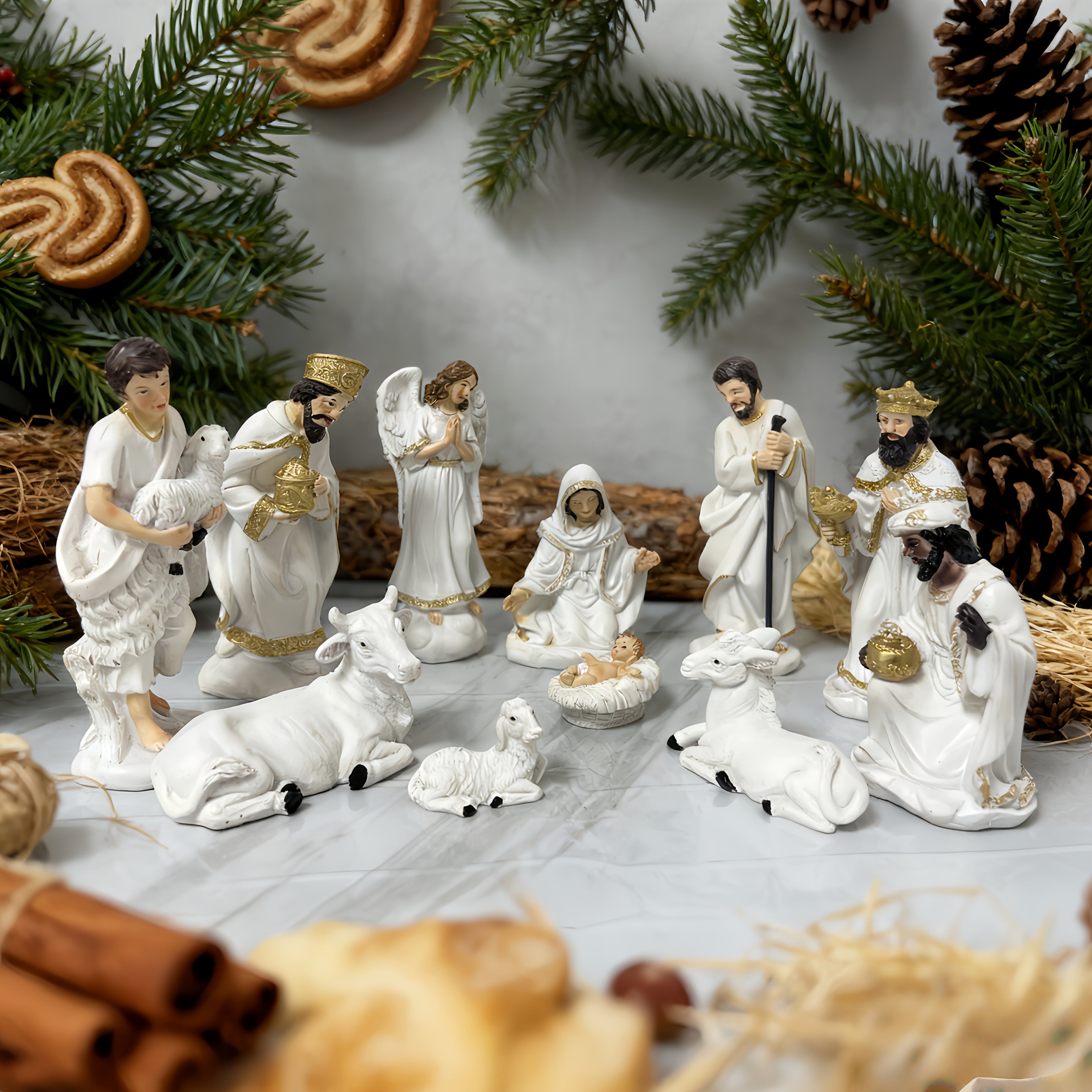 Vianočná betlehem – ručne maľované