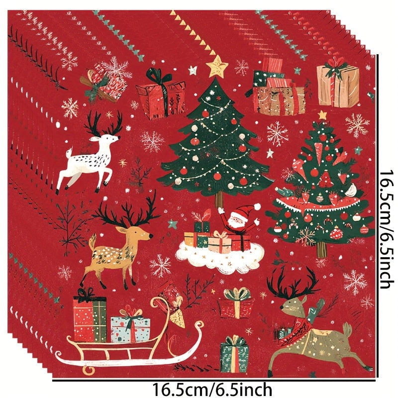 Vianočné servítky – 20 ks