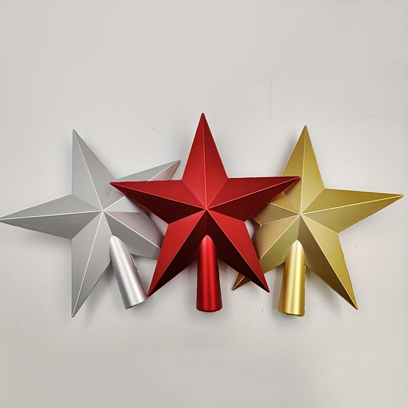 Vianočná hviezda na stromček – zlatá