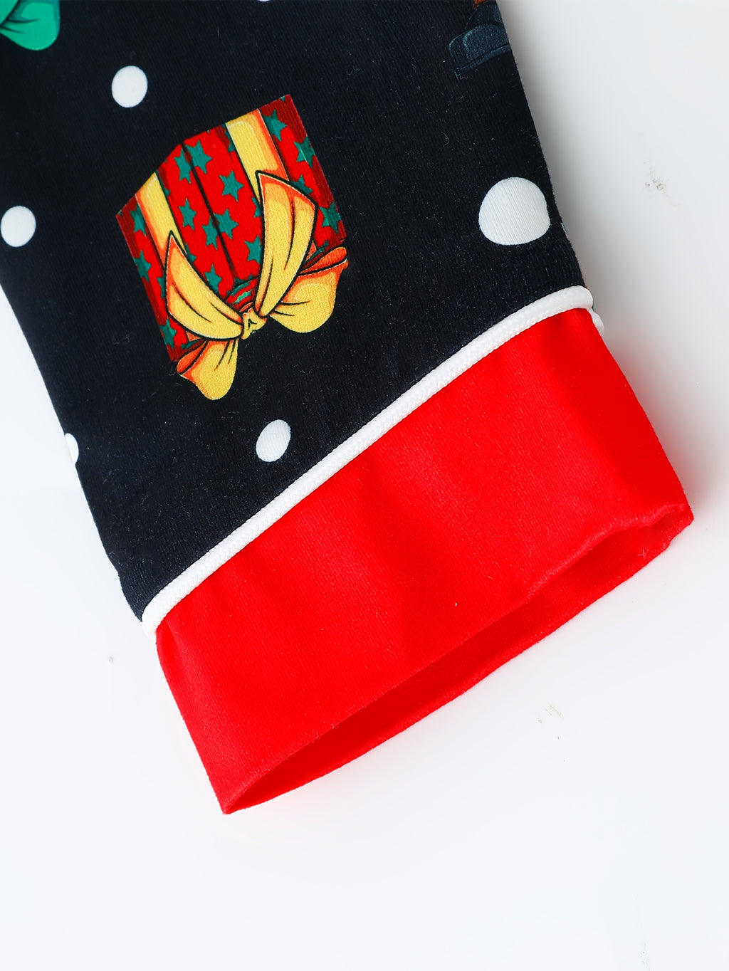 Vianočné pyžamo pre súrodencov – zmiešané farby