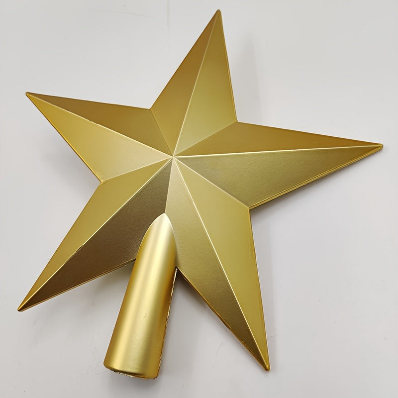 Vianočná hviezda na stromček – zlatá